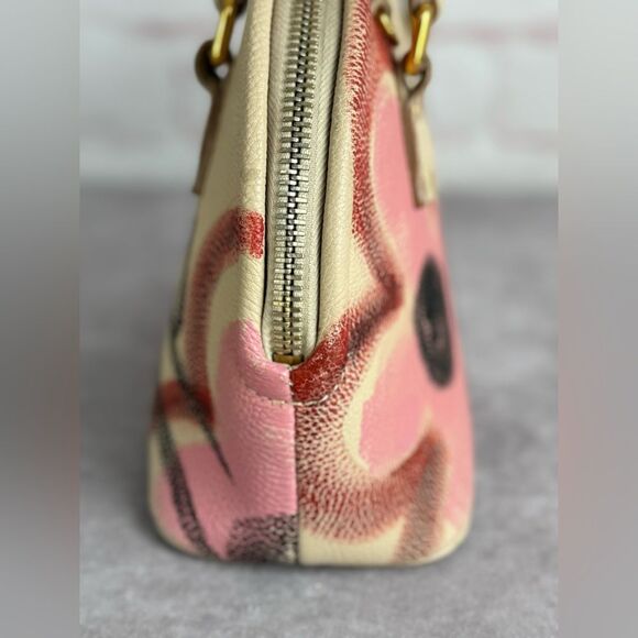 Rare Burberry Handpainted Prorsum Bloomsbury Satchel - Picture 10 of 16